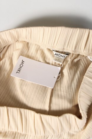 Γυναικείο παντελόνι Monki, Μέγεθος L, Χρώμα  Μπέζ, Τιμή 8,59 €