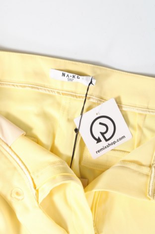 Дамски панталон NA-KD, Размер M, Цвят Жълт, Цена 87,00 лв.