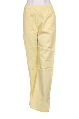 Γυναικείο παντελόνι NA-KD, Μέγεθος S, Χρώμα Κίτρινο, Τιμή 5,38 €