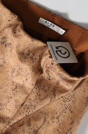 Γυναικείο παντελόνι NA-KD, Μέγεθος M, Χρώμα  Μπέζ, Τιμή 8,52 €