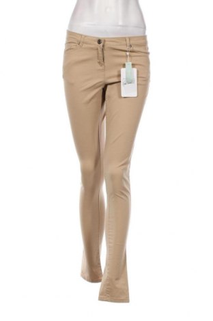 Pantaloni de femei Naf Naf, Mărime M, Culoare Bej, Preț 31,48 Lei