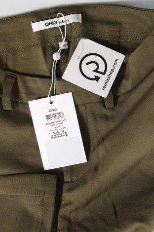 Γυναικείο παντελόνι ONLY, Μέγεθος XS, Χρώμα Πράσινο, Τιμή 5,57 €