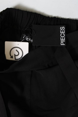 Дамски панталон Pieces, Размер XS, Цвят Черен, Цена 9,18 лв.
