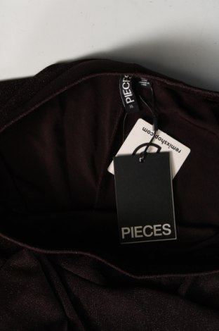 Damenhose Pieces, Größe XL, Farbe Braun, Preis 27,84 €
