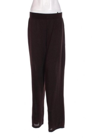 Γυναικείο παντελόνι Pieces, Μέγεθος XL, Χρώμα Καφέ, Τιμή 5,57 €