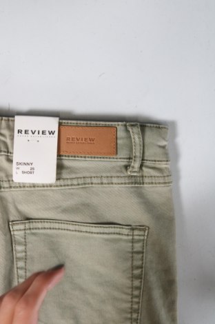 Дамски панталон Review, Размер XS, Цвят Зелен, Цена 17,40 лв.
