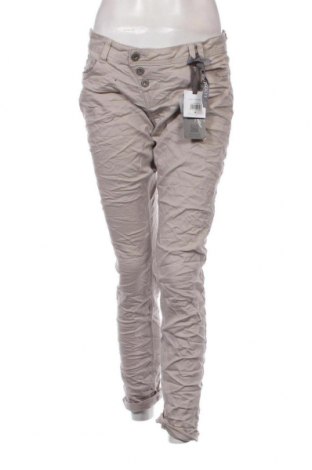 Pantaloni de femei Rock Angel, Mărime M, Culoare Bej, Preț 25,72 Lei