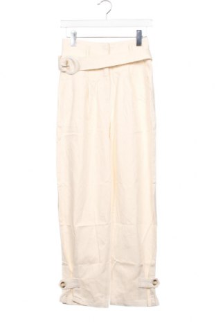 Дамски панталон SHEIN, Размер XS, Цвят Екрю, Цена 46,00 лв.