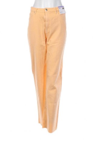 Pantaloni de femei Sinsay, Mărime M, Culoare Portocaliu, Preț 24,21 Lei