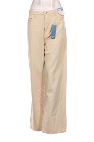 Дамски панталон Sinsay, Размер XL, Цвят Бежов, Цена 46,00 лв.