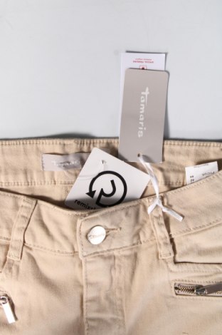 Дамски панталон Tamaris, Размер S, Цвят Бежов, Цена 13,92 лв.