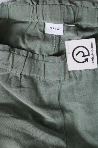 Γυναικείο παντελόνι VILA, Μέγεθος L, Χρώμα Πράσινο, Τιμή 27,84 €