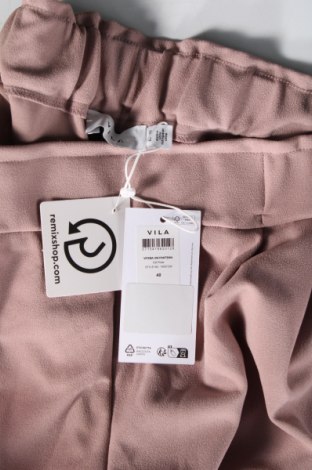 Dámské kalhoty  VILA, Velikost M, Barva Popelavě růžová, Cena  204,00 Kč