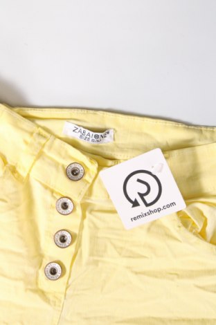 Дамски панталон Zabaione, Размер S, Цвят Жълт, Цена 8,70 лв.