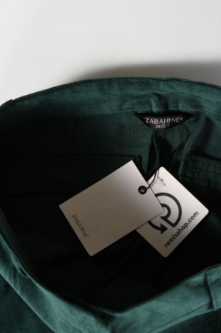 Γυναικείο παντελόνι Zabaione, Μέγεθος S, Χρώμα Πράσινο, Τιμή 6,28 €