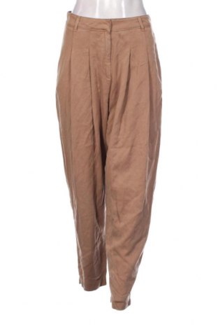 Дамски панталон Zara, Размер S, Цвят Бежов, Цена 34,56 лв.