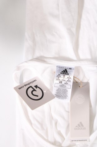 Γυναικείο αμάνικο μπλουζάκι Adidas, Μέγεθος M, Χρώμα Λευκό, Τιμή 29,90 €