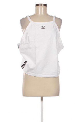 Γυναικείο αμάνικο μπλουζάκι Adidas Originals, Μέγεθος 4XL, Χρώμα Λευκό, Τιμή 30,41 €