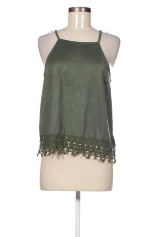 Γυναικείο αμάνικο μπλουζάκι Charlotte Russe, Μέγεθος L, Χρώμα Πράσινο, Τιμή 3,28 €