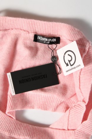 Tricou de damă Fashion Union, Mărime M, Culoare Roz, Preț 15,26 Lei