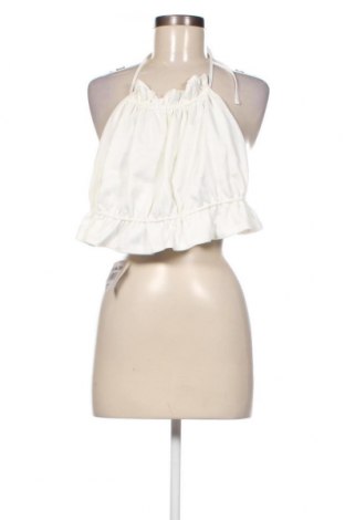 Γυναικείο αμάνικο μπλουζάκι Gina Tricot, Μέγεθος XL, Χρώμα Λευκό, Τιμή 3,20 €
