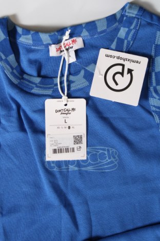 Γυναικείο αμάνικο μπλουζάκι Jennyfer, Μέγεθος L, Χρώμα Μπλέ, Τιμή 10,82 €