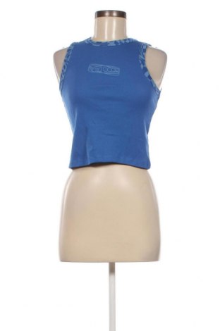Γυναικείο αμάνικο μπλουζάκι Jennyfer, Μέγεθος L, Χρώμα Μπλέ, Τιμή 3,25 €