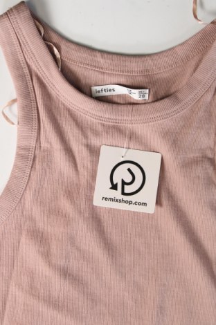Γυναικείο αμάνικο μπλουζάκι Lefties, Μέγεθος M, Χρώμα Καφέ, Τιμή 10,82 €