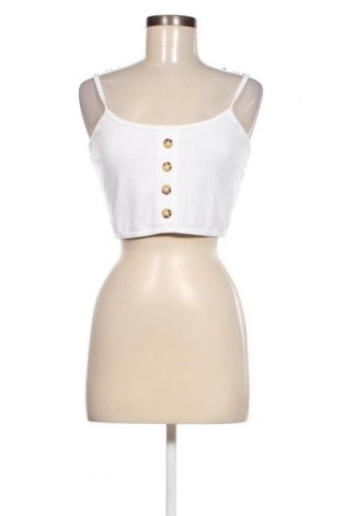 Γυναικείο αμάνικο μπλουζάκι Missguided, Μέγεθος XL, Χρώμα Λευκό, Τιμή 3,25 €