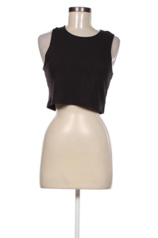 Γυναικείο αμάνικο μπλουζάκι Monki, Μέγεθος L, Χρώμα Μαύρο, Τιμή 3,33 €