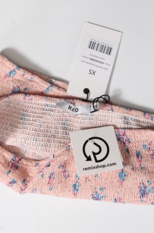 Γυναικείο αμάνικο μπλουζάκι NA-KD, Μέγεθος XS, Χρώμα Πολύχρωμο, Τιμή 4,34 €