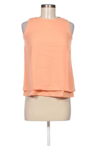 Γυναικείο αμάνικο μπλουζάκι Orsay, Μέγεθος XXS, Χρώμα Πορτοκαλί, Τιμή 3,25 €
