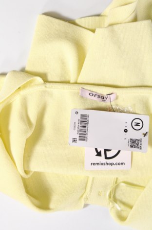 Γυναικείο αμάνικο μπλουζάκι Orsay, Μέγεθος M, Χρώμα Κίτρινο, Τιμή 6,82 €