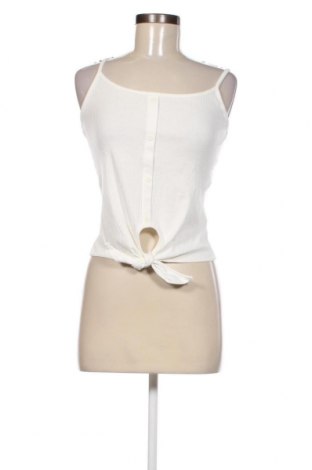 Γυναικείο αμάνικο μπλουζάκι Pieces, Μέγεθος L, Χρώμα Λευκό, Τιμή 3,20 €