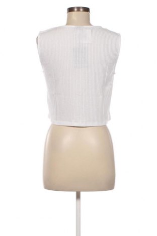 Γυναικείο αμάνικο μπλουζάκι Pieces, Μέγεθος XL, Χρώμα Λευκό, Τιμή 13,92 €