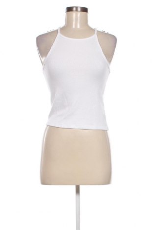 Γυναικείο αμάνικο μπλουζάκι Pieces, Μέγεθος S, Χρώμα Λευκό, Τιμή 5,29 €