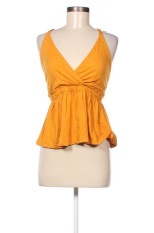 Γυναικείο αμάνικο μπλουζάκι Pimkie, Μέγεθος M, Χρώμα Πορτοκαλί, Τιμή 3,14 €