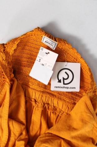 Γυναικείο αμάνικο μπλουζάκι Pimkie, Μέγεθος S, Χρώμα Πορτοκαλί, Τιμή 4,00 €