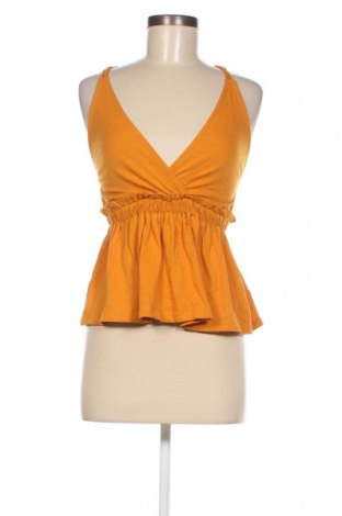 Γυναικείο αμάνικο μπλουζάκι Pimkie, Μέγεθος S, Χρώμα Πορτοκαλί, Τιμή 4,00 €