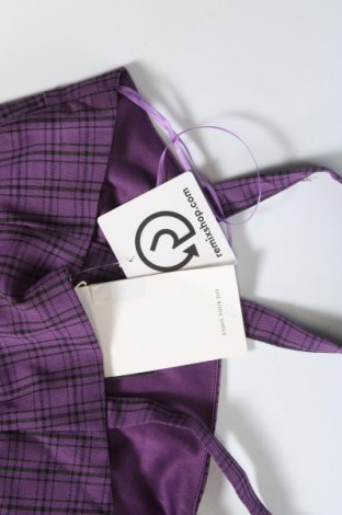 Γυναικείο αμάνικο μπλουζάκι Pull&Bear, Μέγεθος XS, Χρώμα Βιολετί, Τιμή 3,90 €