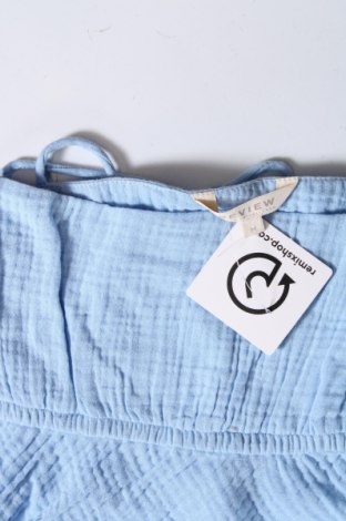 Γυναικείο αμάνικο μπλουζάκι Review, Μέγεθος M, Χρώμα Μπλέ, Τιμή 4,34 €