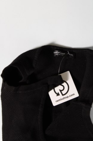 Γυναικείο αμάνικο μπλουζάκι SHEIN, Μέγεθος XL, Χρώμα Μαύρο, Τιμή 4,44 €