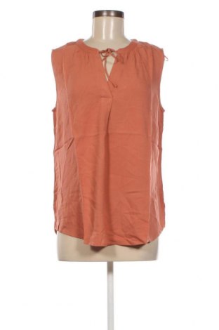 Γυναικείο αμάνικο μπλουζάκι Tom Tailor, Μέγεθος M, Χρώμα Πορτοκαλί, Τιμή 3,14 €