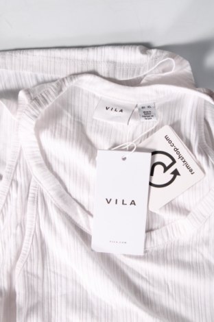 Γυναικείο αμάνικο μπλουζάκι VILA, Μέγεθος XL, Χρώμα Λευκό, Τιμή 13,92 €