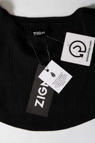 Γυναικείο αμάνικο μπλουζάκι Zign, Μέγεθος M, Χρώμα Μαύρο, Τιμή 3,29 €