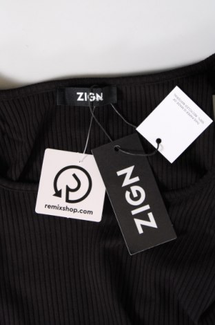 Γυναικείο αμάνικο μπλουζάκι Zign, Μέγεθος L, Χρώμα Μαύρο, Τιμή 3,29 €