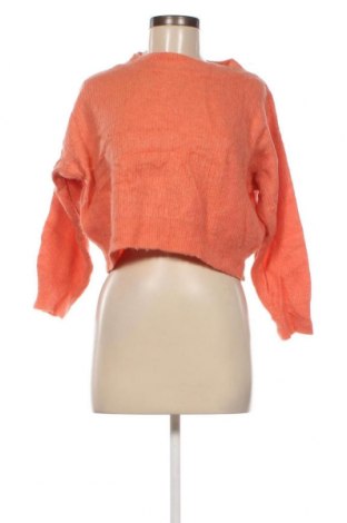 Damenpullover, Größe M, Farbe Orange, Preis 2,42 €
