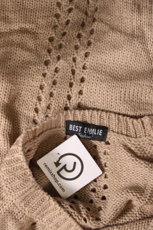 Γυναικείο πουλόβερ Best Emilie, Μέγεθος M, Χρώμα  Μπέζ, Τιμή 2,33 €