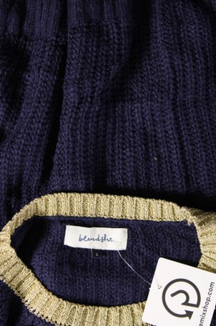 Γυναικείο πουλόβερ Blend She, Μέγεθος L, Χρώμα Μπλέ, Τιμή 2,33 €