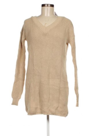 Дамски пуловер Boohoo, Размер XS, Цвят Бежов, Цена 4,06 лв.